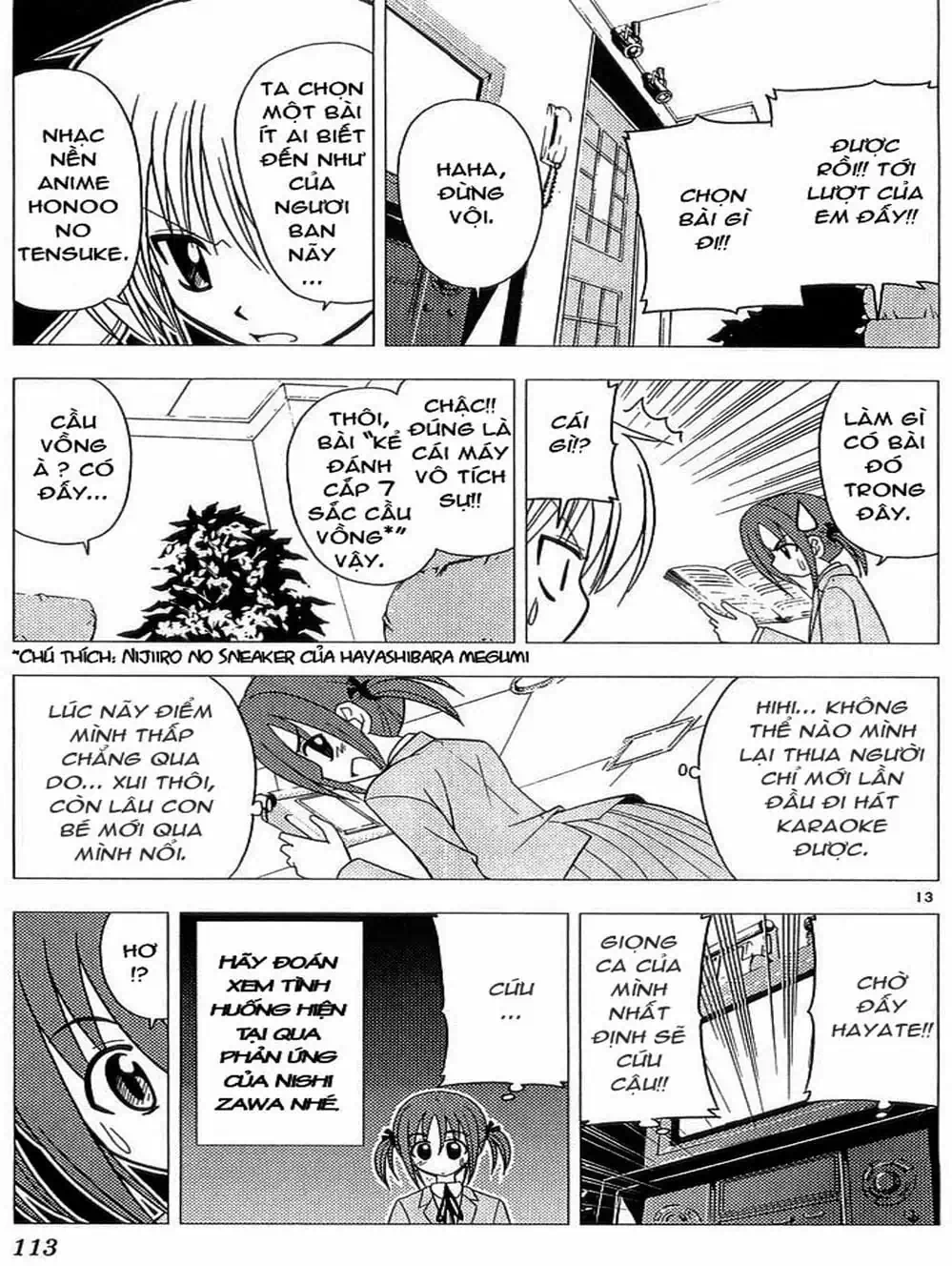 Truyện Tranh Chàng Quản Gia - Hayate No Gotoku trang 4