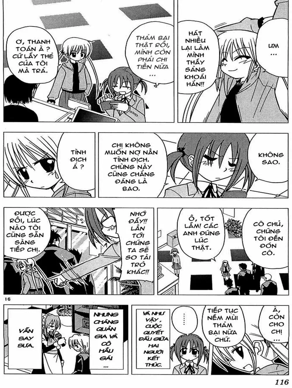 Truyện Tranh Chàng Quản Gia - Hayate No Gotoku trang 4