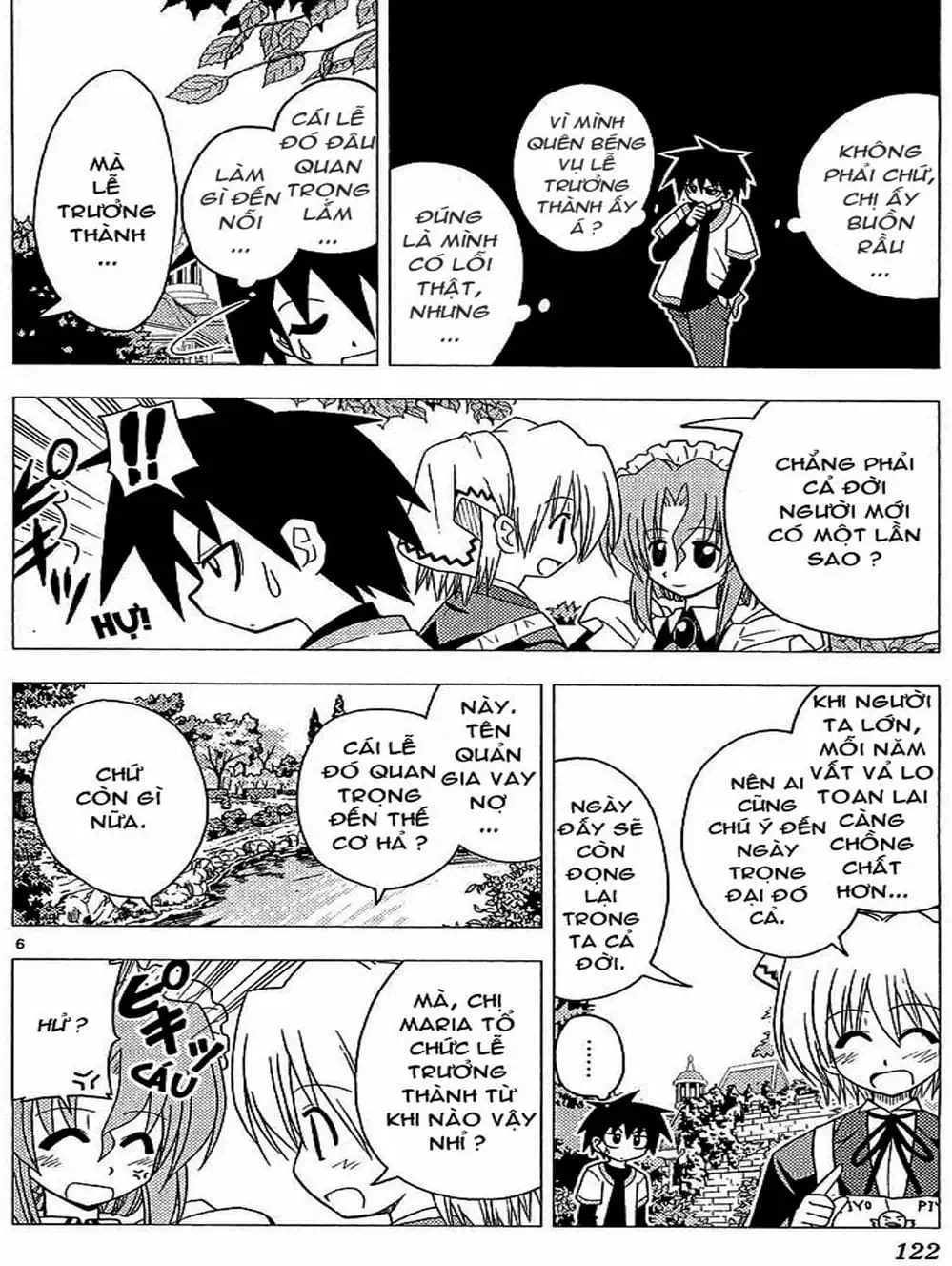 Truyện Tranh Chàng Quản Gia - Hayate No Gotoku trang 4