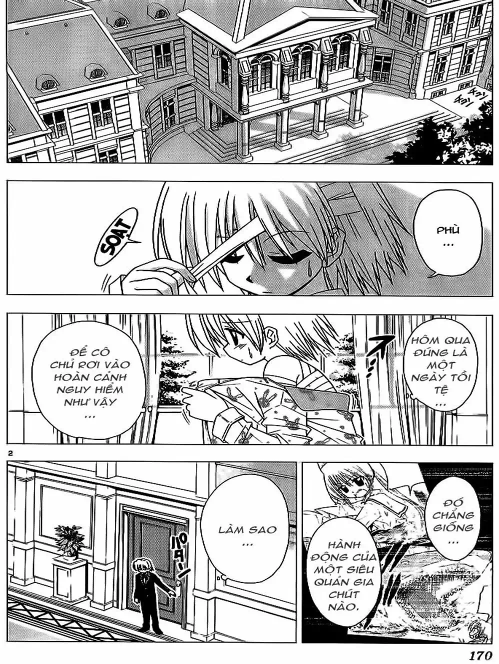 Truyện Tranh Chàng Quản Gia - Hayate No Gotoku trang 4