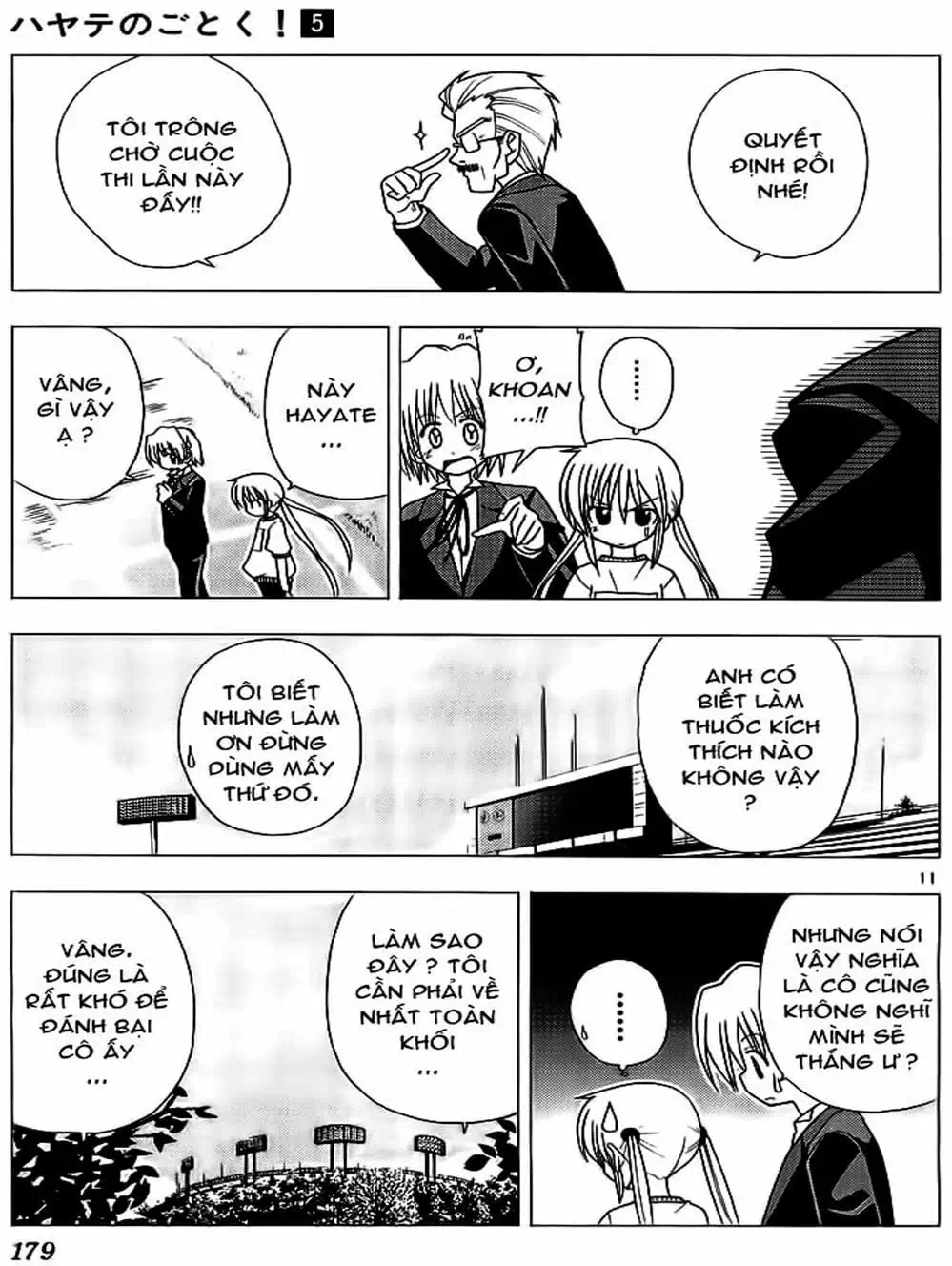 Truyện Tranh Chàng Quản Gia - Hayate No Gotoku trang 4