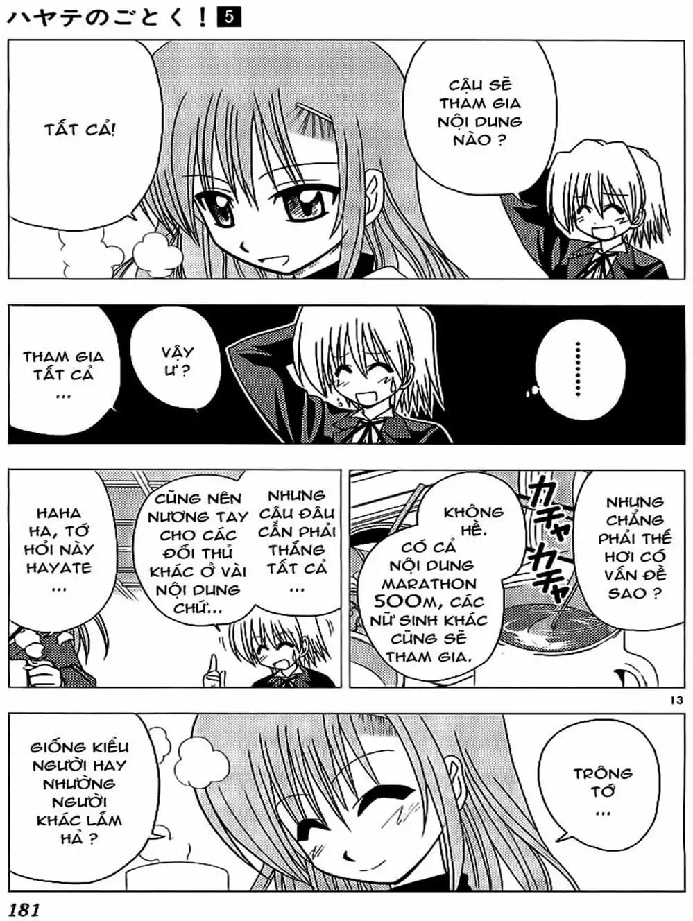 Truyện Tranh Chàng Quản Gia - Hayate No Gotoku trang 4