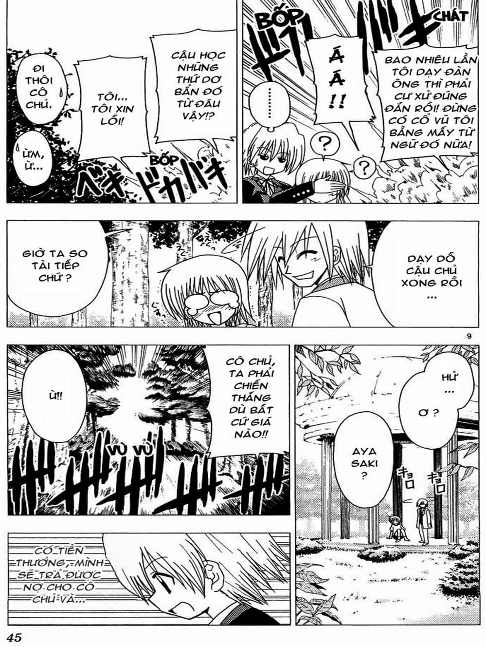 Truyện Tranh Chàng Quản Gia - Hayate No Gotoku trang 4