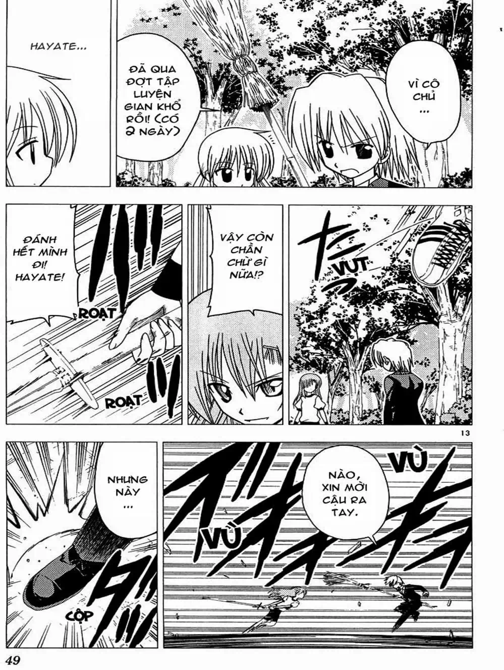 Truyện Tranh Chàng Quản Gia - Hayate No Gotoku trang 4