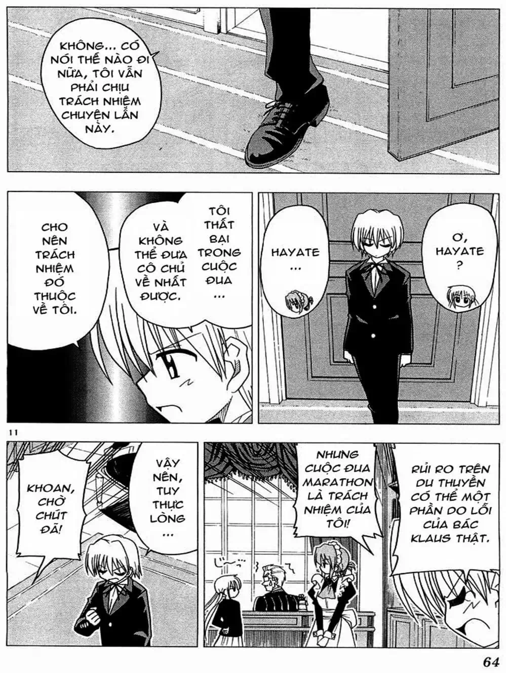 Truyện Tranh Chàng Quản Gia - Hayate No Gotoku trang 4