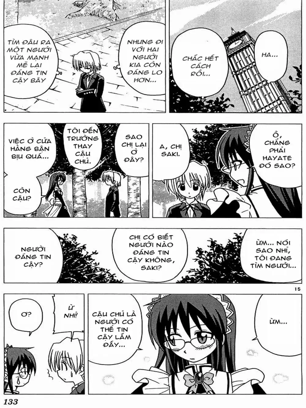 Truyện Tranh Chàng Quản Gia - Hayate No Gotoku trang 4