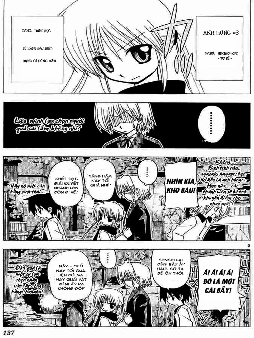 Truyện Tranh Chàng Quản Gia - Hayate No Gotoku trang 4