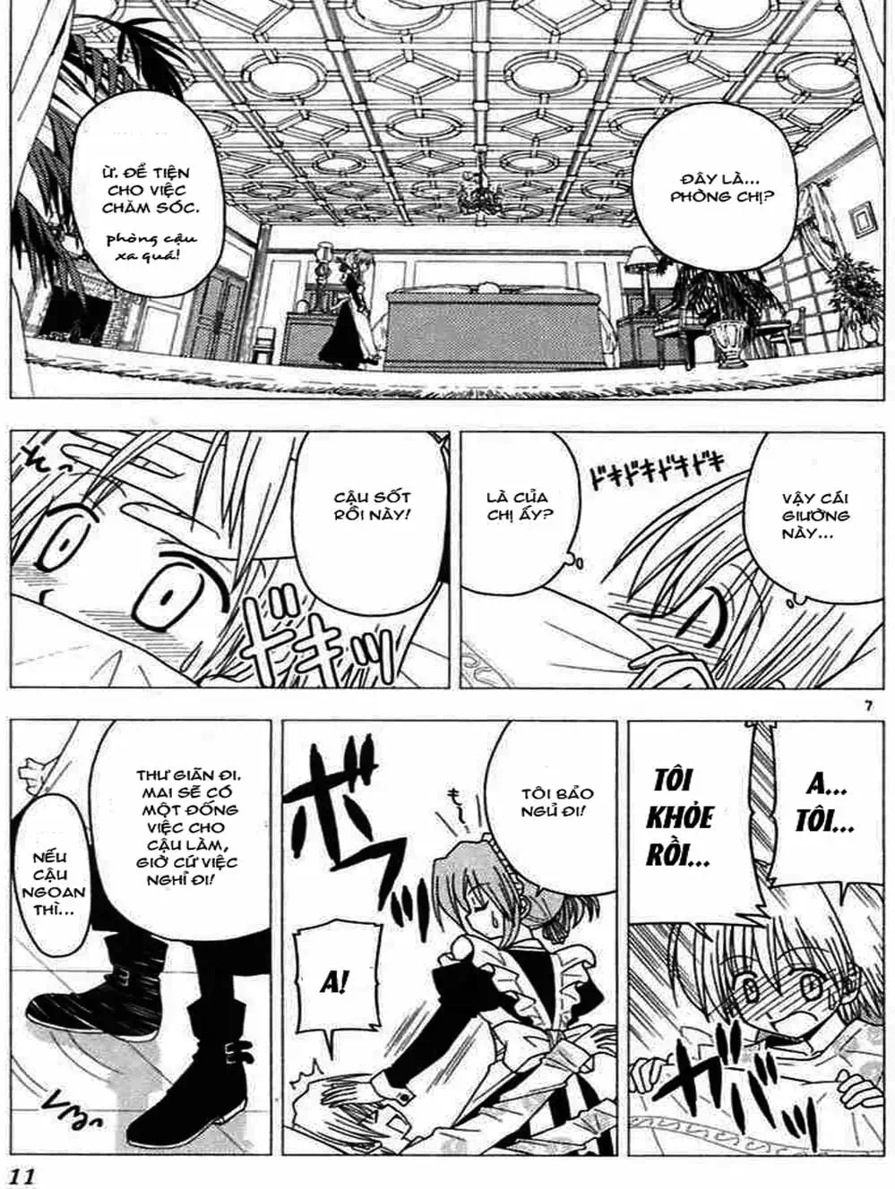 Truyện Tranh Chàng Quản Gia - Hayate No Gotoku trang 4