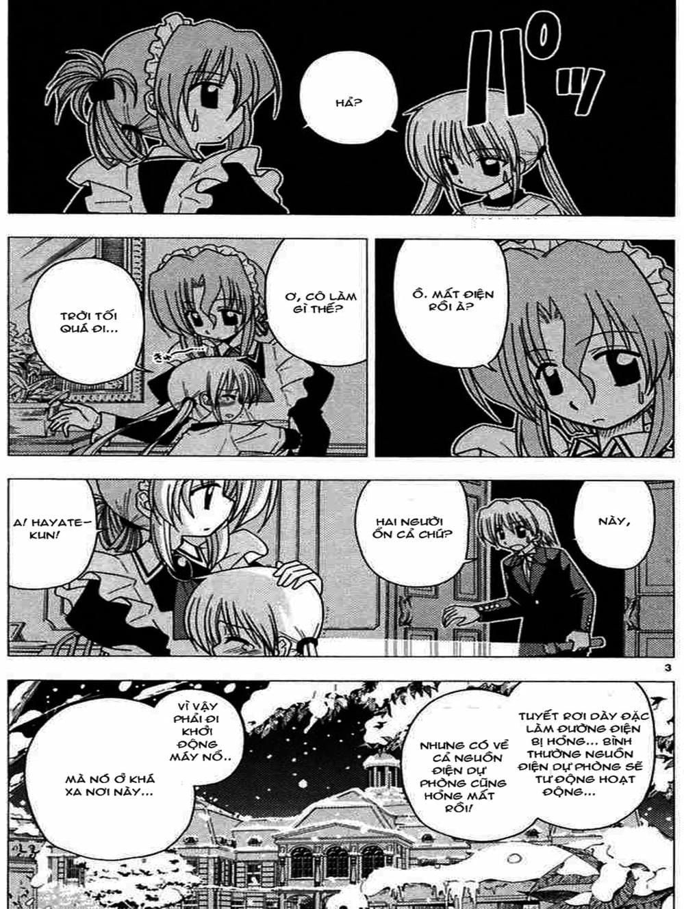Truyện Tranh Chàng Quản Gia - Hayate No Gotoku trang 4