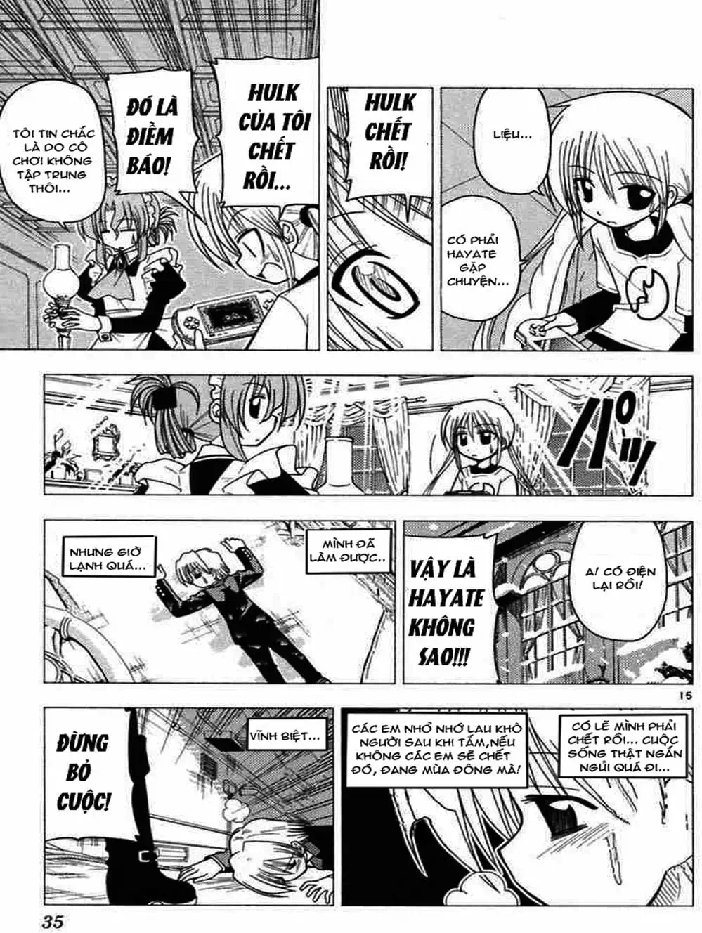 Truyện Tranh Chàng Quản Gia - Hayate No Gotoku trang 4