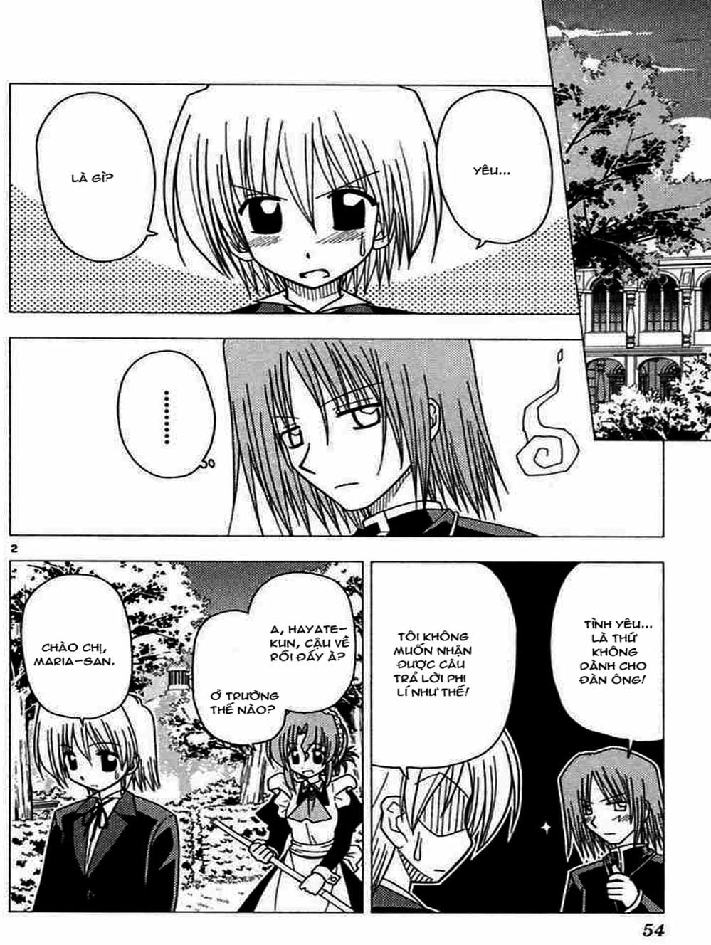 Truyện Tranh Chàng Quản Gia - Hayate No Gotoku trang 4