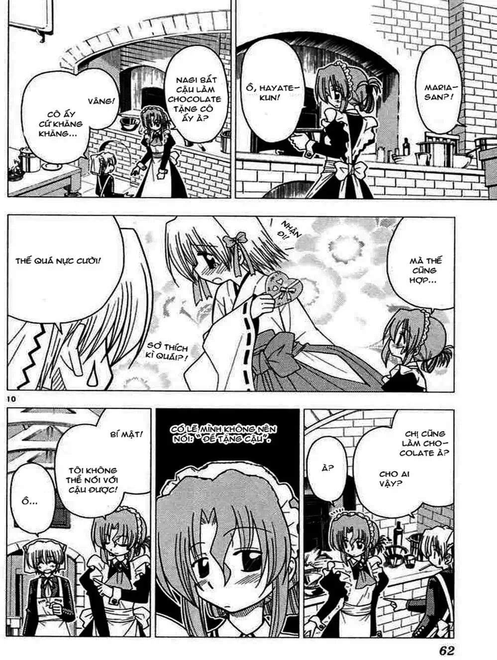 Truyện Tranh Chàng Quản Gia - Hayate No Gotoku trang 4