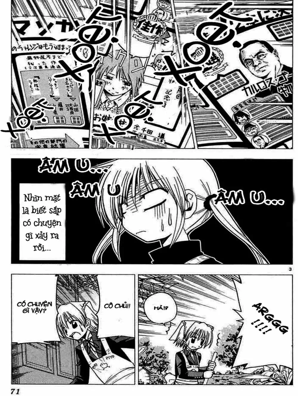 Truyện Tranh Chàng Quản Gia - Hayate No Gotoku trang 4