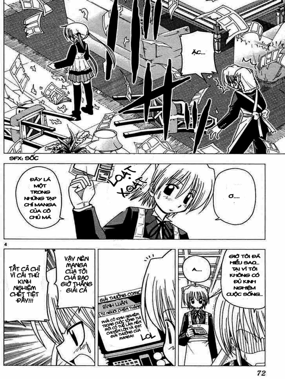 Truyện Tranh Chàng Quản Gia - Hayate No Gotoku trang 4