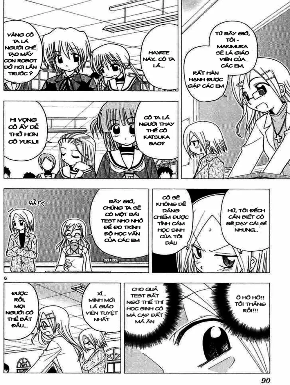 Truyện Tranh Chàng Quản Gia - Hayate No Gotoku trang 4