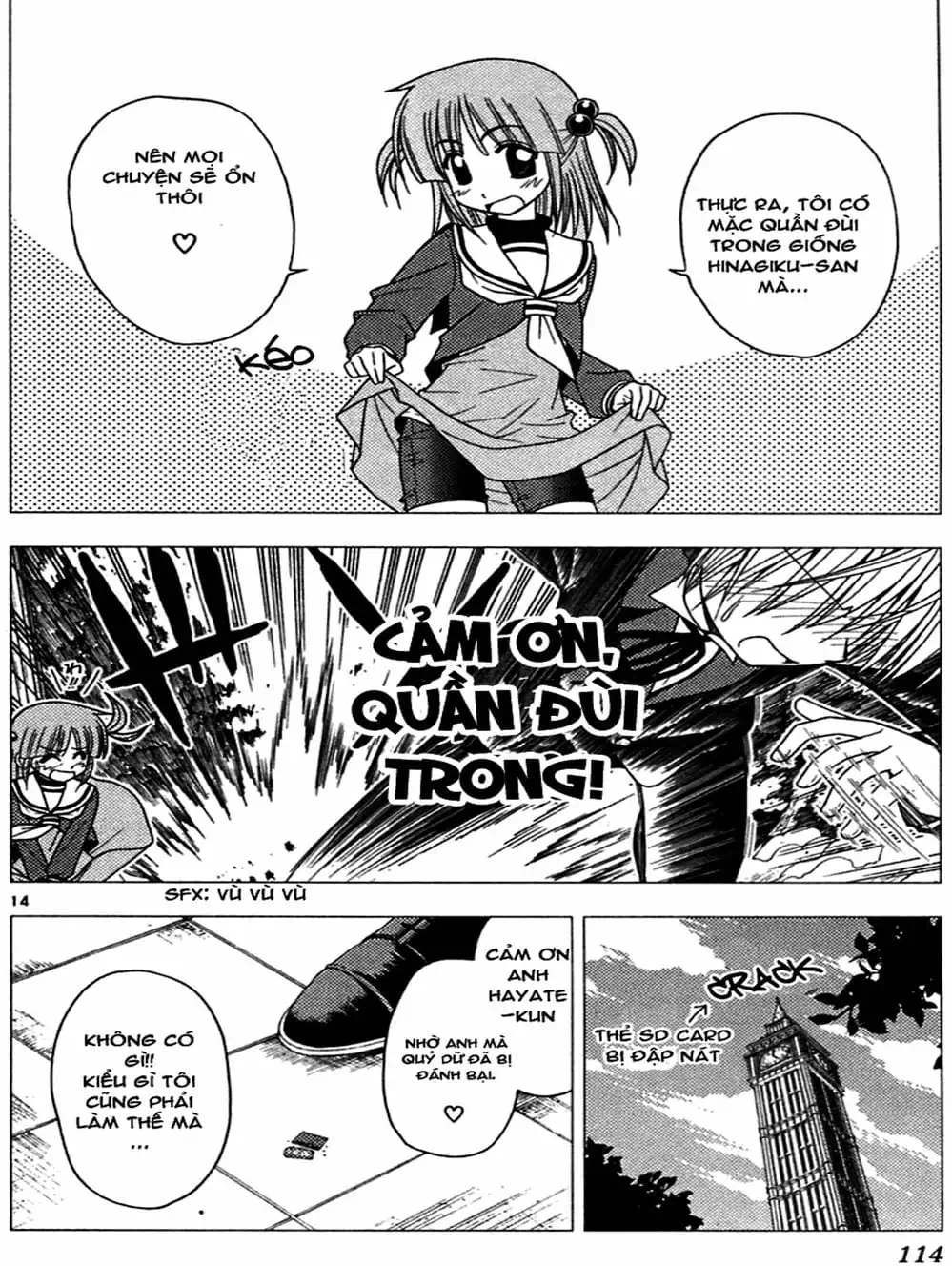Truyện Tranh Chàng Quản Gia - Hayate No Gotoku trang 4