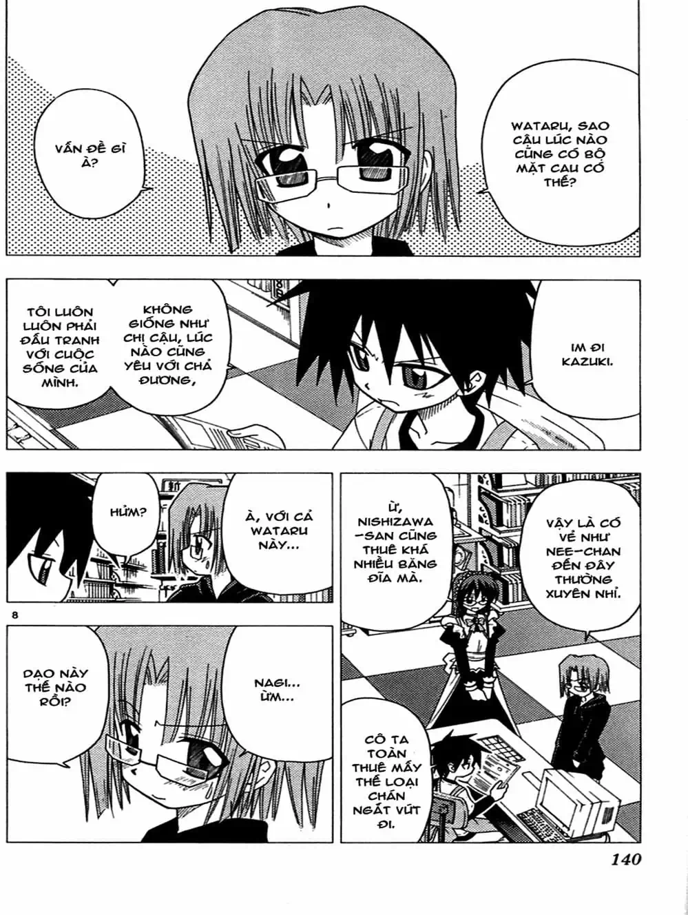 Truyện Tranh Chàng Quản Gia - Hayate No Gotoku trang 4