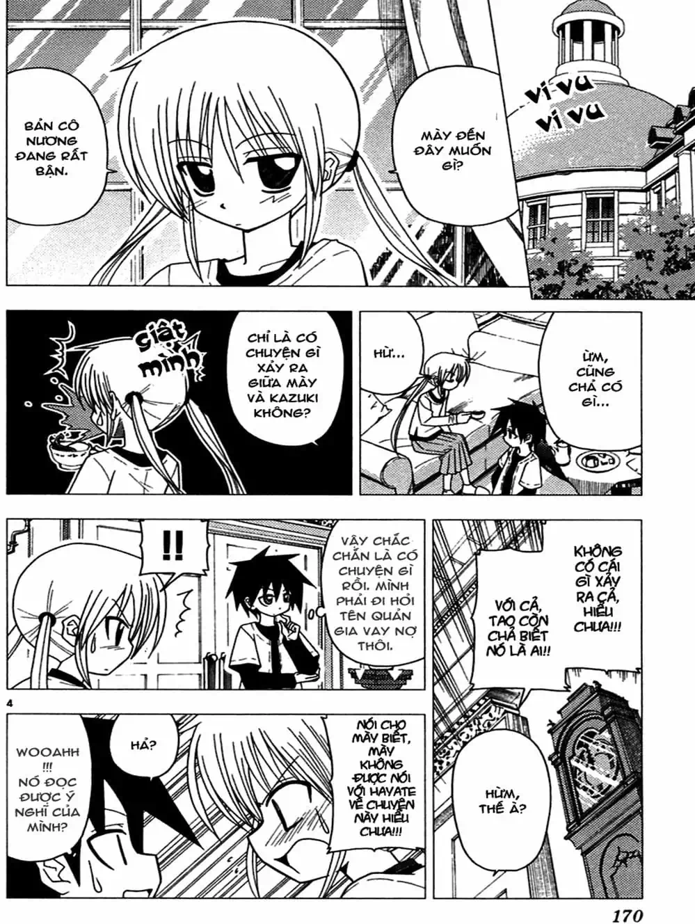 Truyện Tranh Chàng Quản Gia - Hayate No Gotoku trang 4