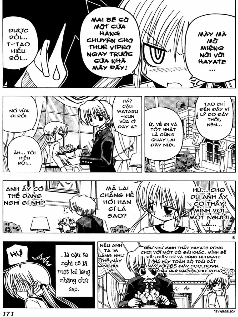 Truyện Tranh Chàng Quản Gia - Hayate No Gotoku trang 4