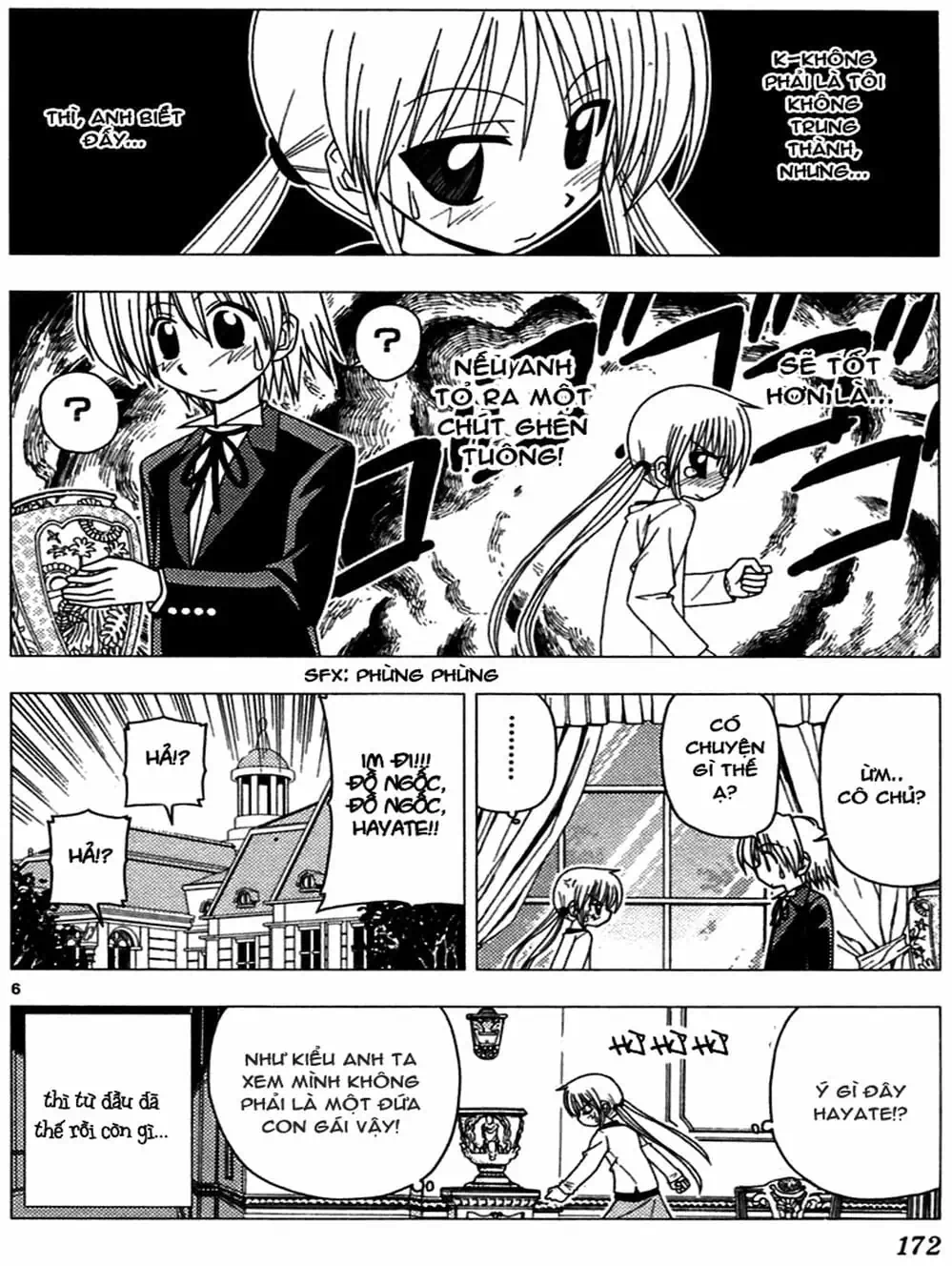 Truyện Tranh Chàng Quản Gia - Hayate No Gotoku trang 4