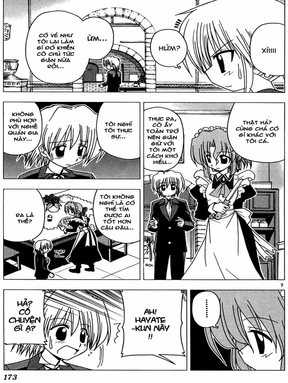 Truyện Tranh Chàng Quản Gia - Hayate No Gotoku trang 4