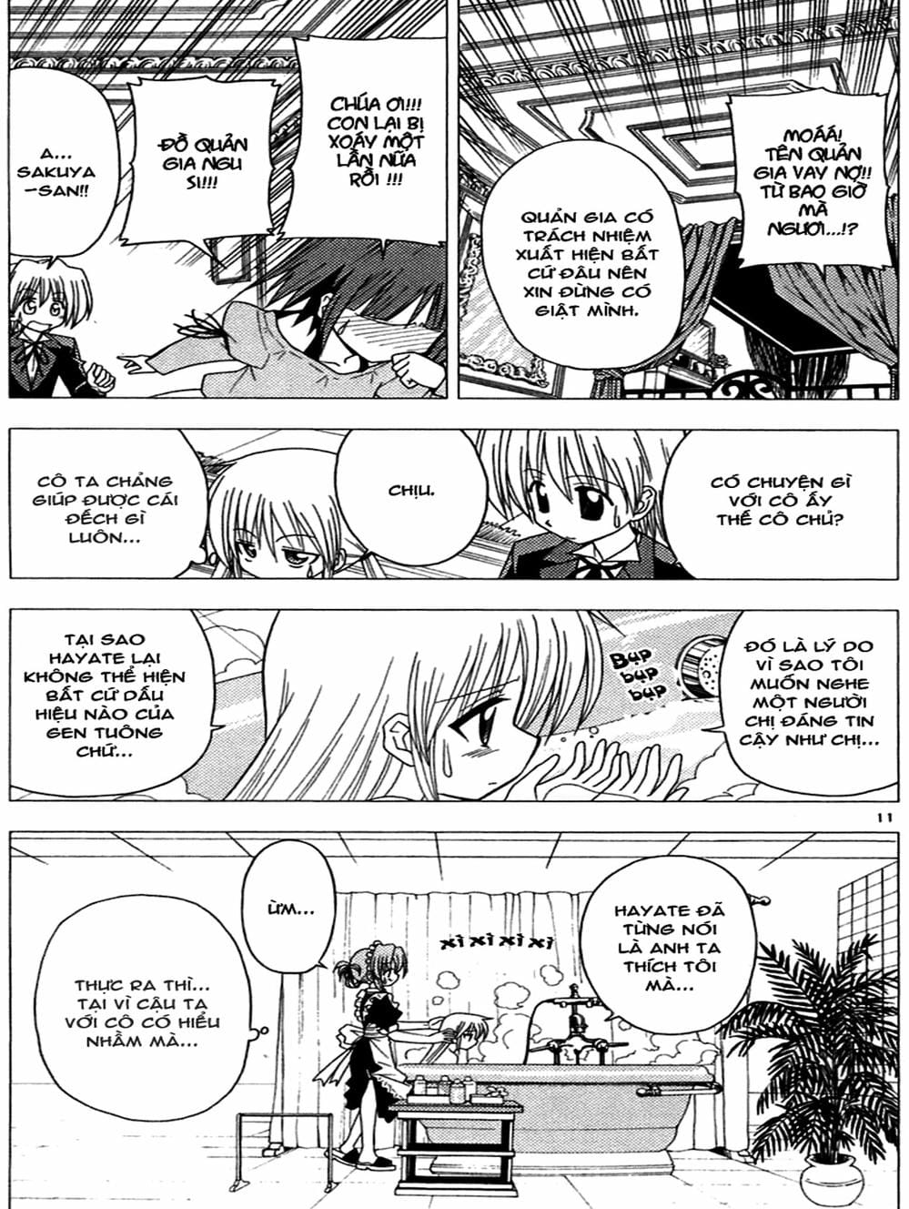 Truyện Tranh Chàng Quản Gia - Hayate No Gotoku trang 4