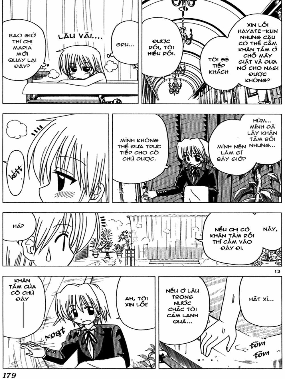 Truyện Tranh Chàng Quản Gia - Hayate No Gotoku trang 4