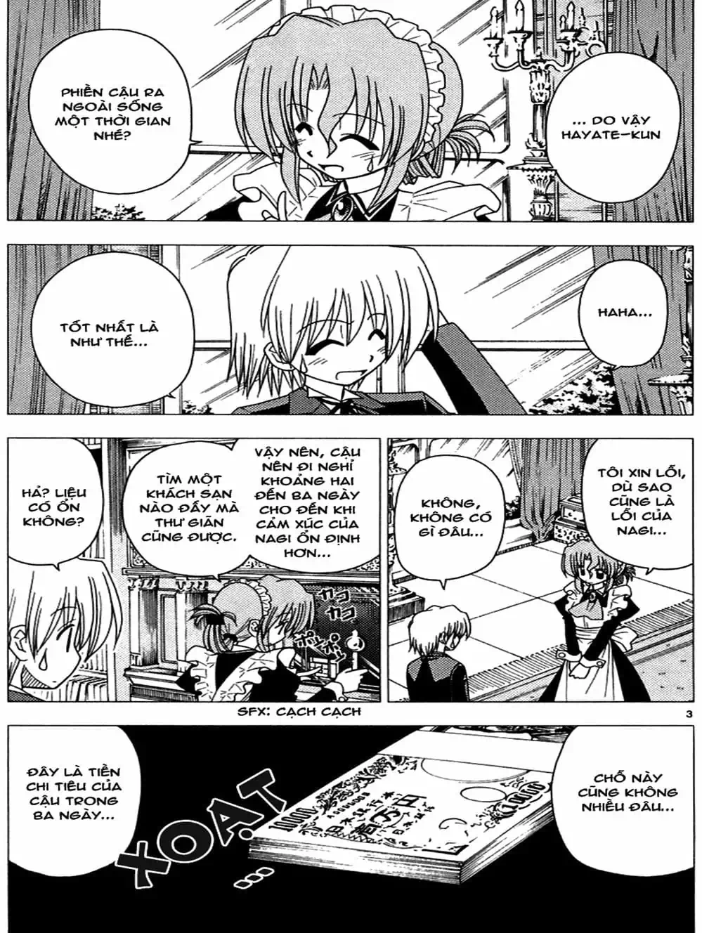Truyện Tranh Chàng Quản Gia - Hayate No Gotoku trang 4