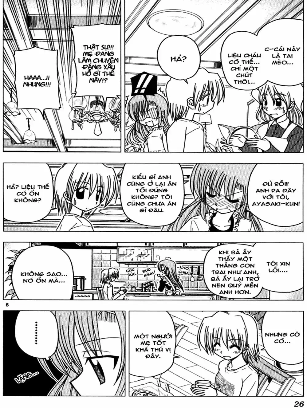 Truyện Tranh Chàng Quản Gia - Hayate No Gotoku trang 4