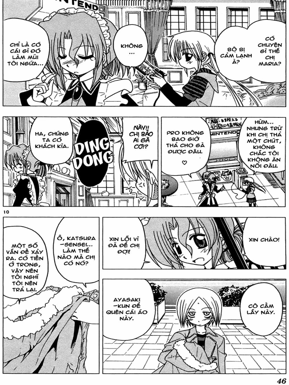 Truyện Tranh Chàng Quản Gia - Hayate No Gotoku trang 4