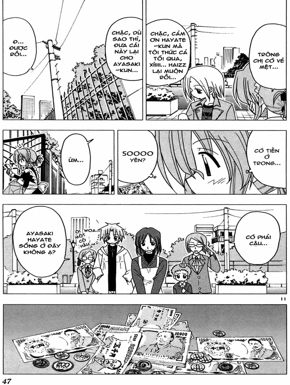 Truyện Tranh Chàng Quản Gia - Hayate No Gotoku trang 4