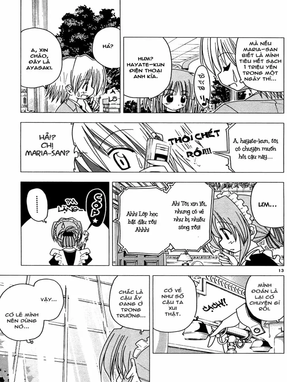 Truyện Tranh Chàng Quản Gia - Hayate No Gotoku trang 4