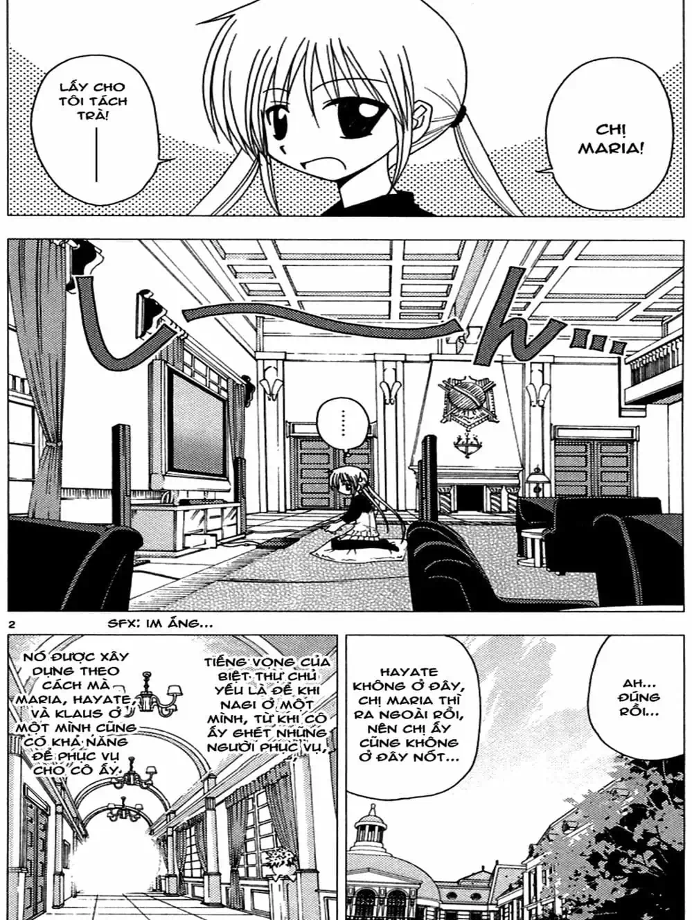 Truyện Tranh Chàng Quản Gia - Hayate No Gotoku trang 4