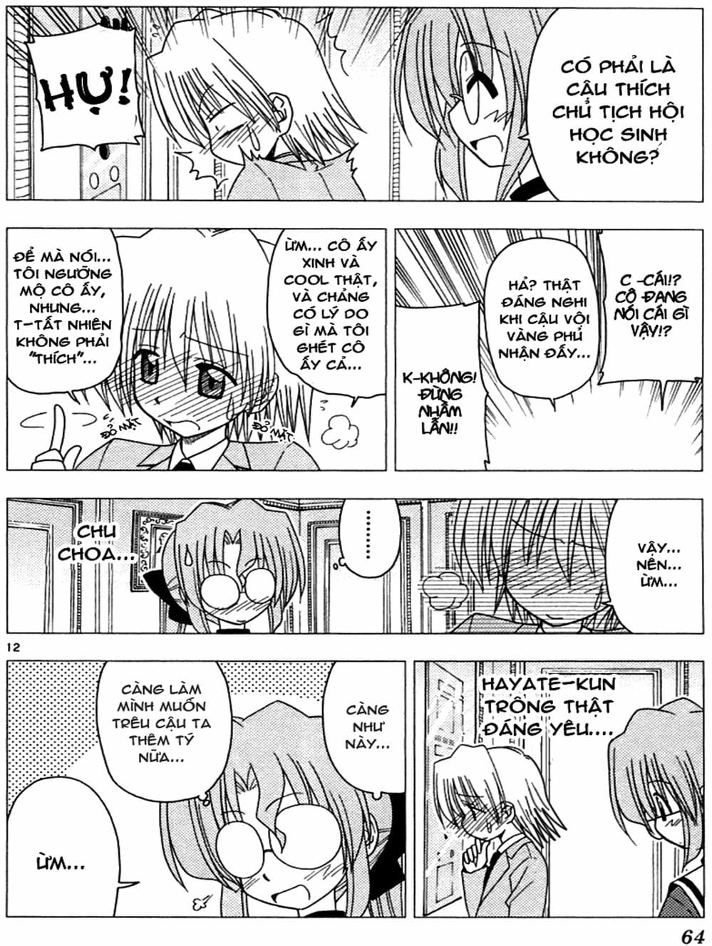 Truyện Tranh Chàng Quản Gia - Hayate No Gotoku trang 4