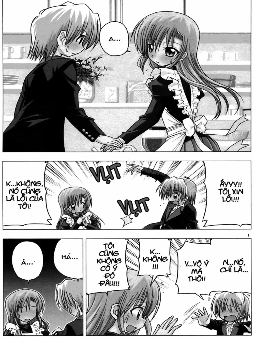 Truyện Tranh Chàng Quản Gia - Hayate No Gotoku trang 4