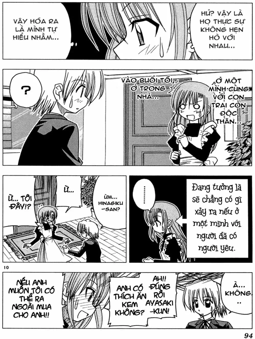 Truyện Tranh Chàng Quản Gia - Hayate No Gotoku trang 4