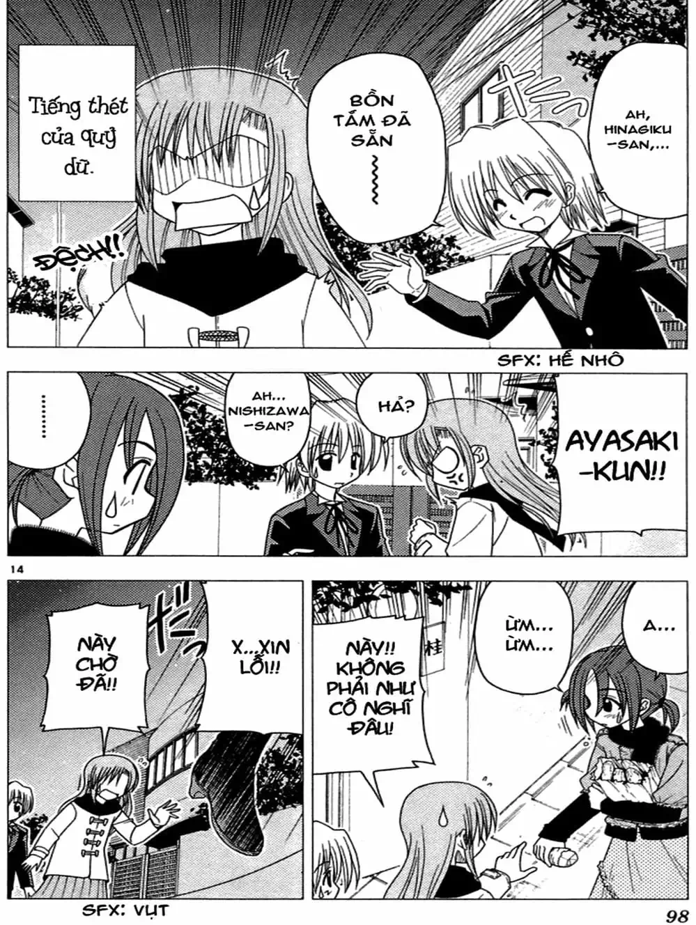 Truyện Tranh Chàng Quản Gia - Hayate No Gotoku trang 4