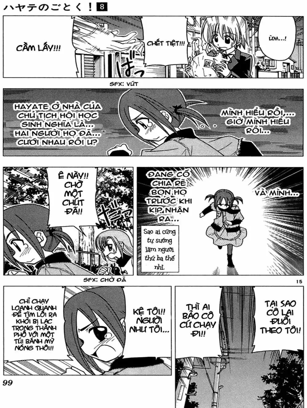 Truyện Tranh Chàng Quản Gia - Hayate No Gotoku trang 4