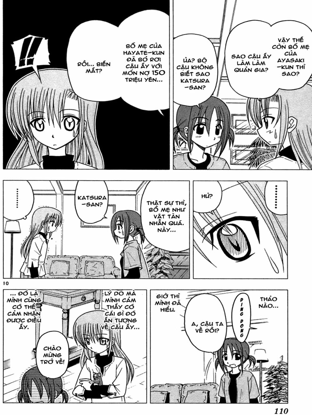 Truyện Tranh Chàng Quản Gia - Hayate No Gotoku trang 4