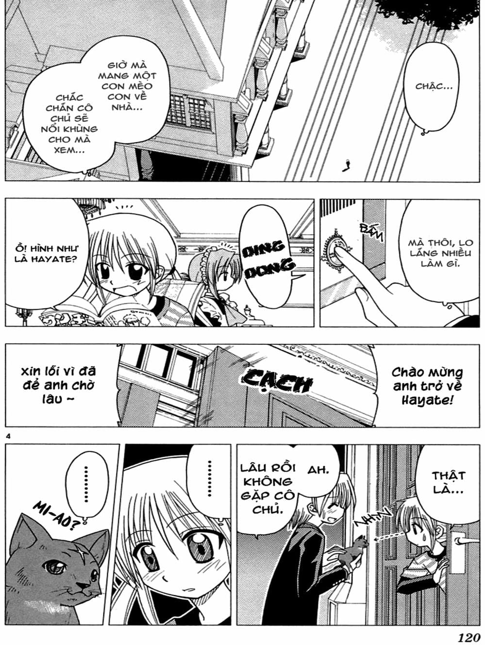 Truyện Tranh Chàng Quản Gia - Hayate No Gotoku trang 4