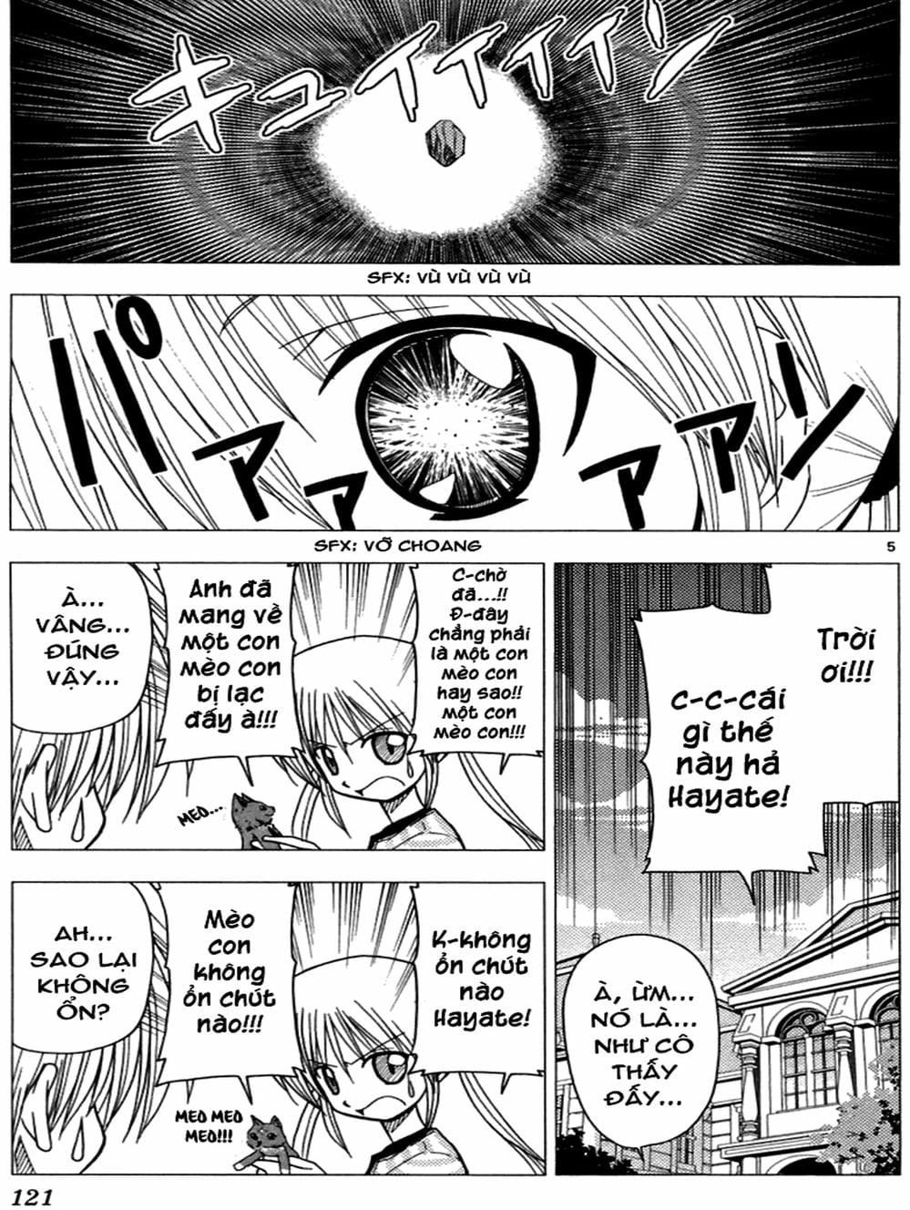 Truyện Tranh Chàng Quản Gia - Hayate No Gotoku trang 4