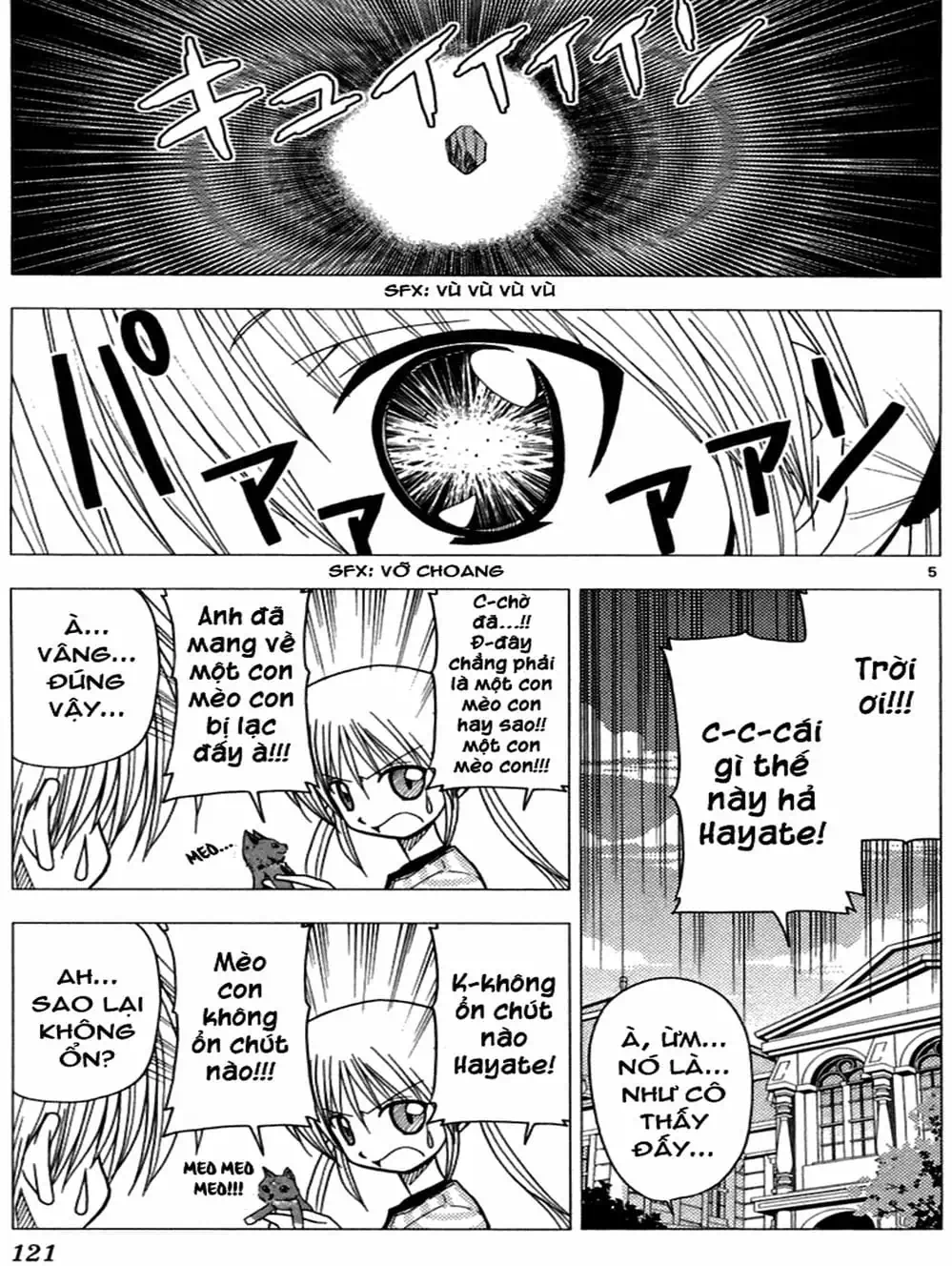 Truyện Tranh Chàng Quản Gia - Hayate No Gotoku trang 4