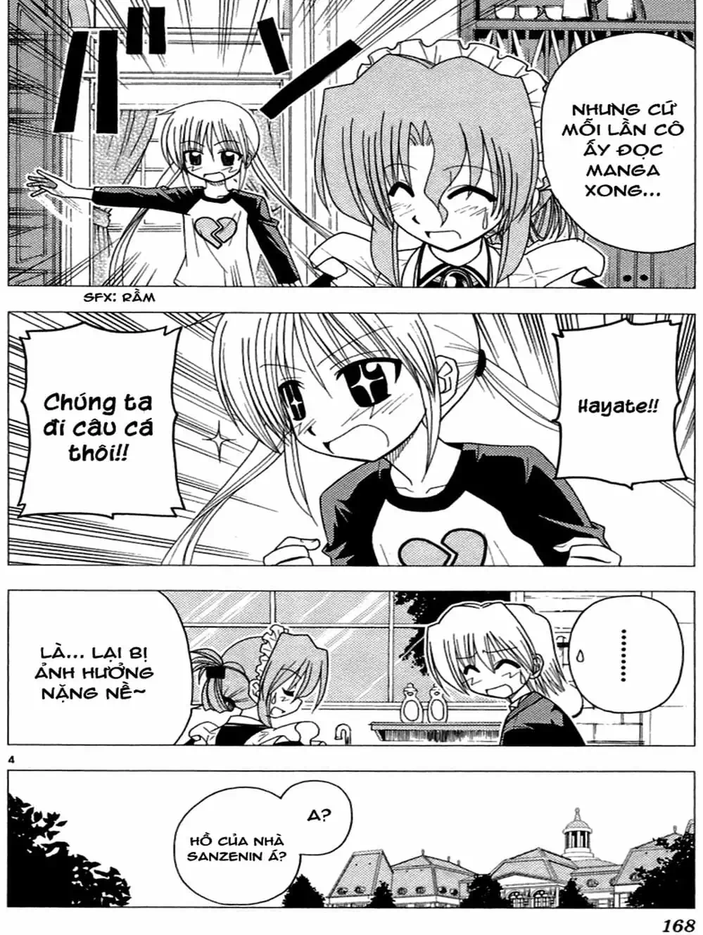 Truyện Tranh Chàng Quản Gia - Hayate No Gotoku trang 4