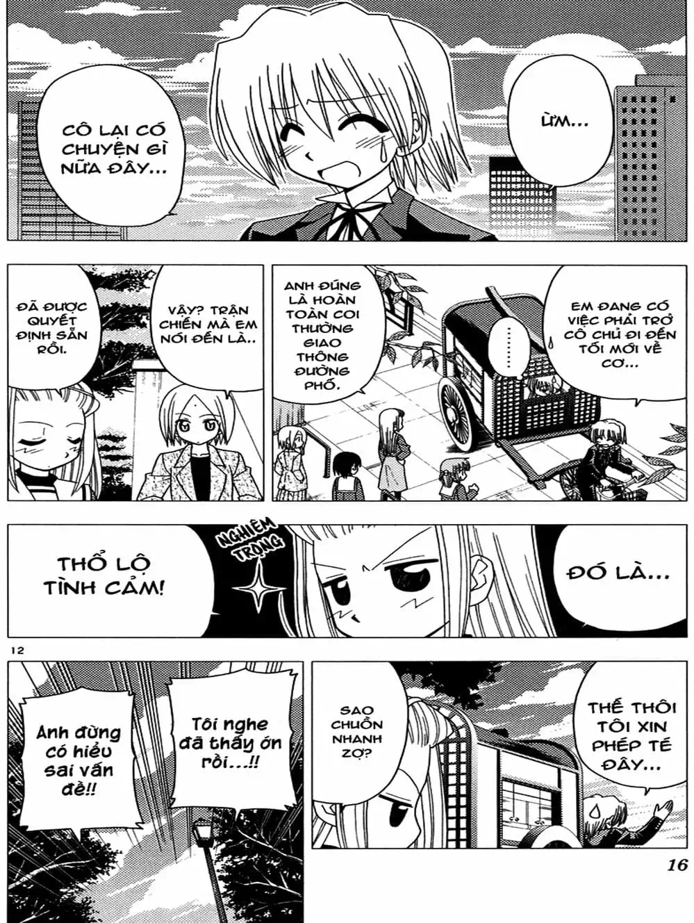 Truyện Tranh Chàng Quản Gia - Hayate No Gotoku trang 4