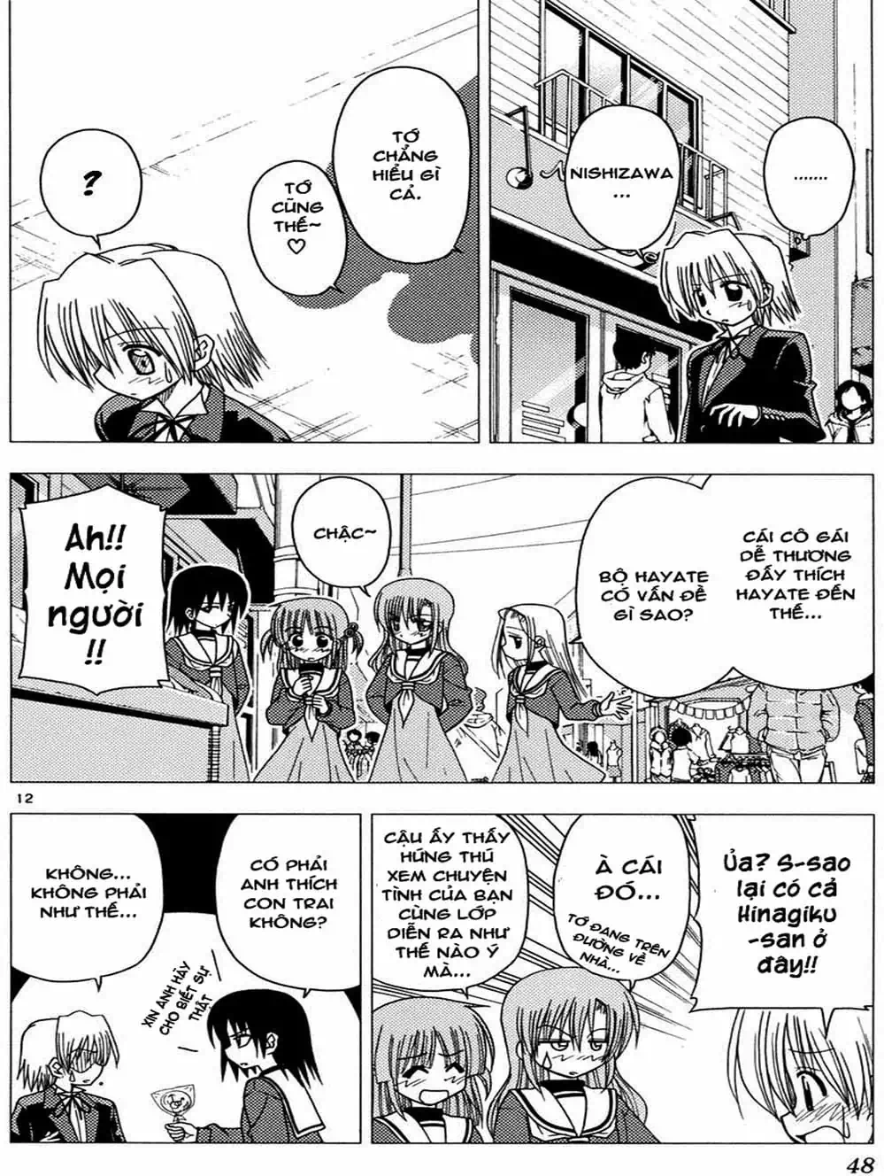 Truyện Tranh Chàng Quản Gia - Hayate No Gotoku trang 4