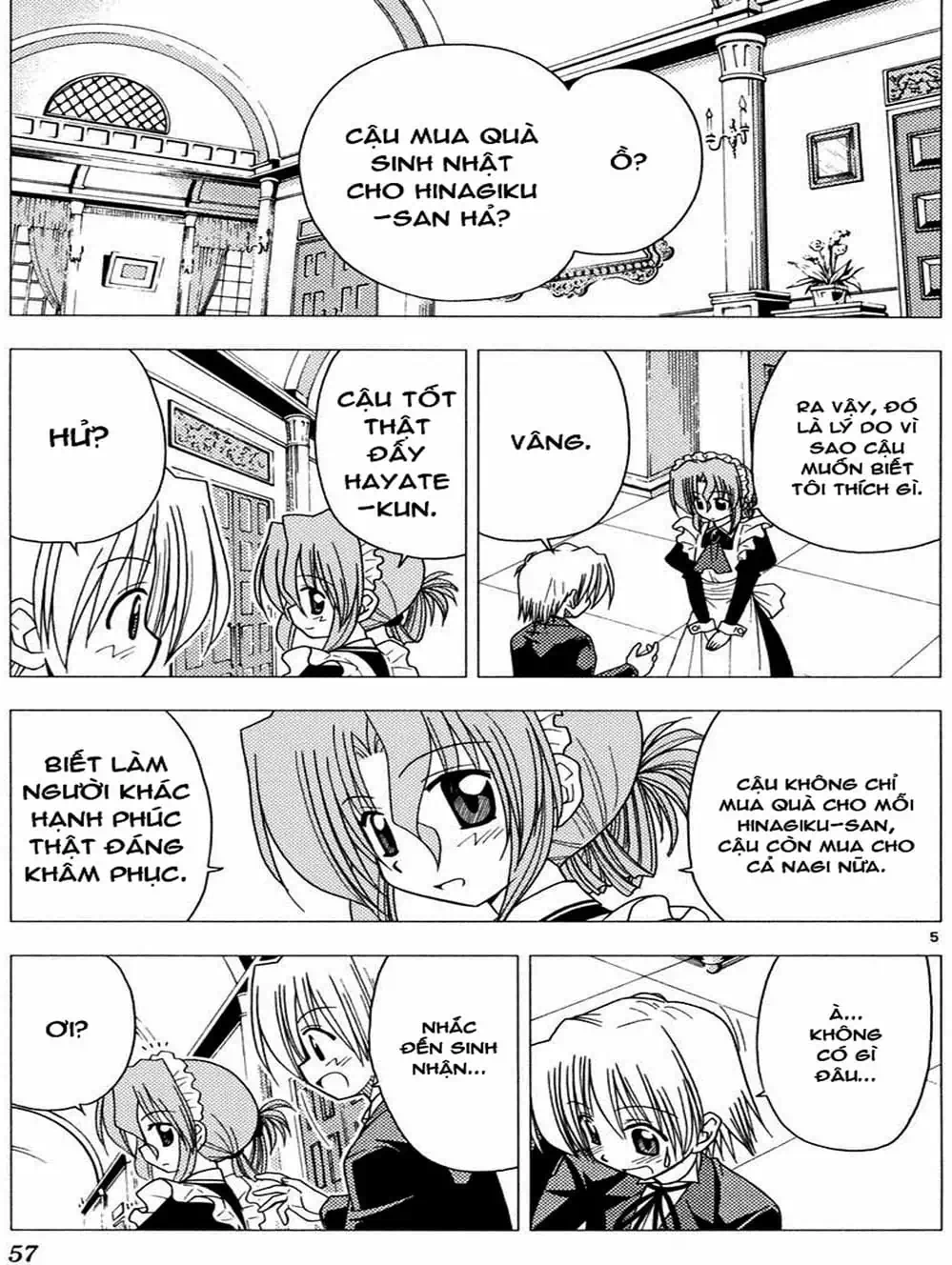 Truyện Tranh Chàng Quản Gia - Hayate No Gotoku trang 4