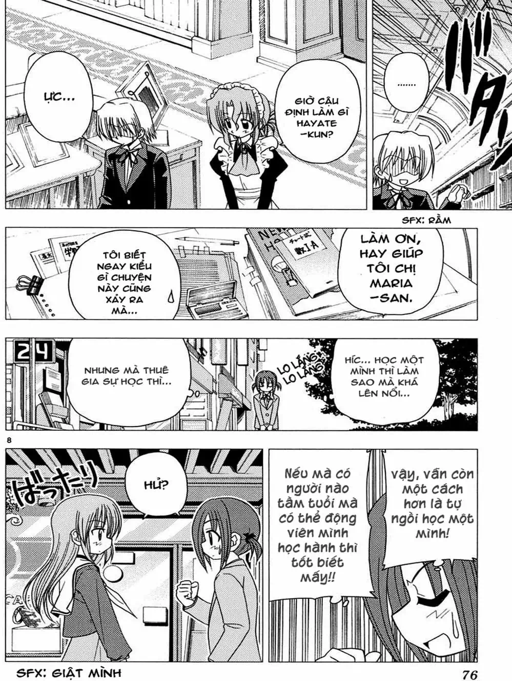 Truyện Tranh Chàng Quản Gia - Hayate No Gotoku trang 4