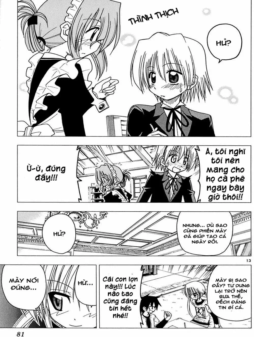 Truyện Tranh Chàng Quản Gia - Hayate No Gotoku trang 4