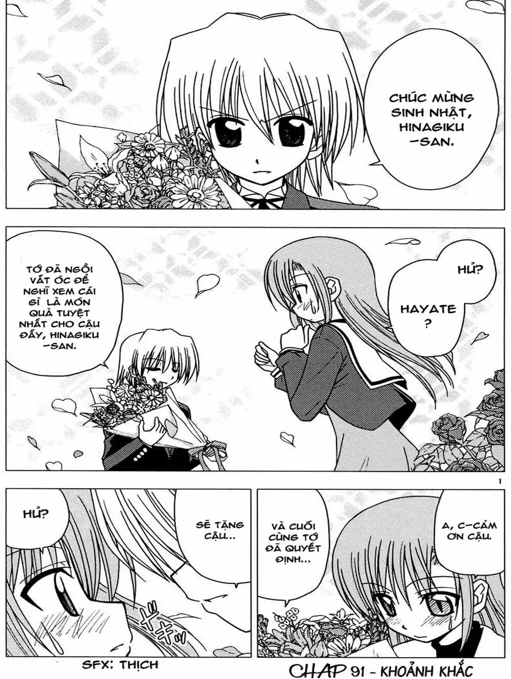 Truyện Tranh Chàng Quản Gia - Hayate No Gotoku trang 4