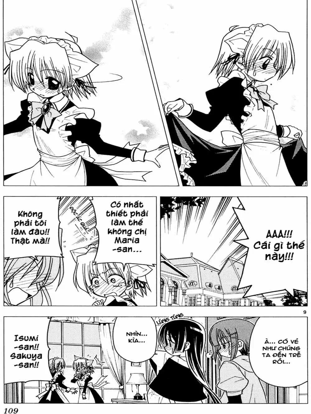 Truyện Tranh Chàng Quản Gia - Hayate No Gotoku trang 4